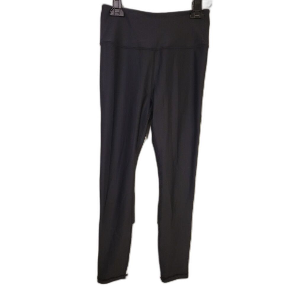 White Fox Active Black with White Detail Leggings